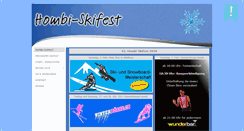 Desktop Screenshot of hombi-skifest.ch
